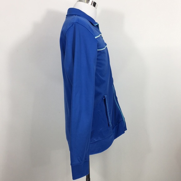 Le Tigre Vintage The Classic Blue Zip Track Jacket - Picture 2 of 12